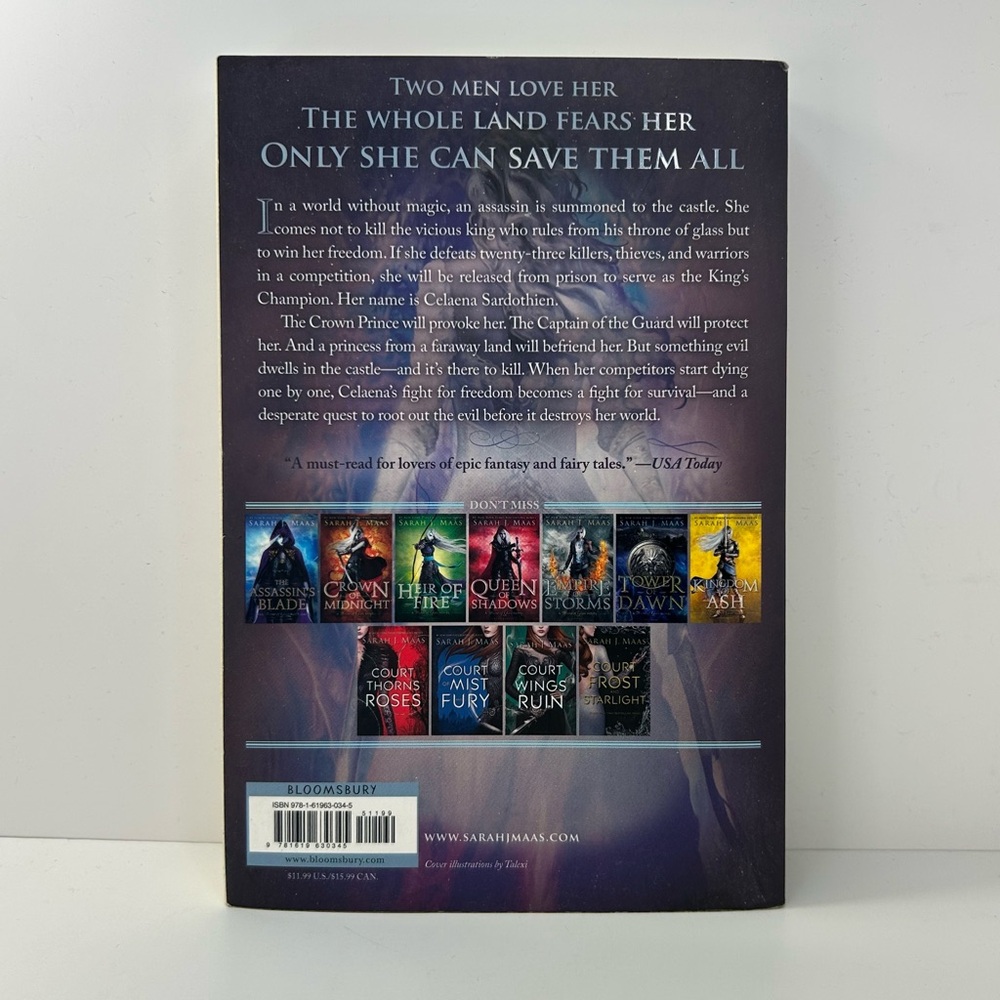 Throne of Glass by Sarah J. Maas - Picture 3 of 14